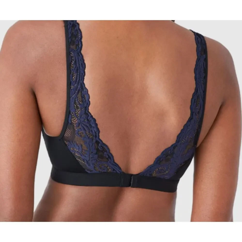 Wacoal Instant Icon Bralette Wire Free Lace Camisole Small